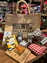 Luxury Packhouse Jute Hamper Gift Set