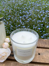 Hand Poured Luxury Candle - Peony 640g (Unboxed)