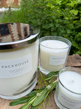 Hand Poured Luxury Candle - Lemongrass & Verbena 640g (Unboxed)