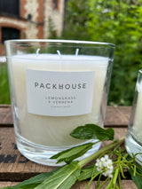 Hand Poured Luxury Candle - Lemongrass & Verbena 640g (Unboxed)