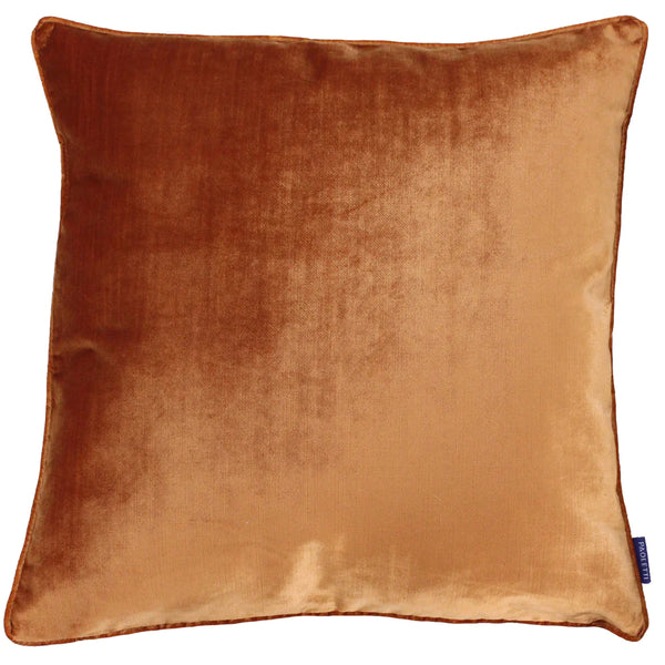 Luxury antique orange cushion.