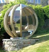 The Rotating Lounger Garden Pod