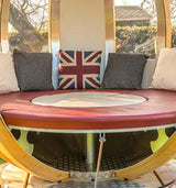 The Rotating Lounger Garden Pod