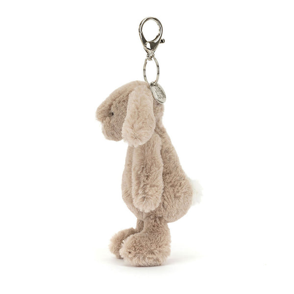Jellycat© London Bashful Bunny Keyring - Beige