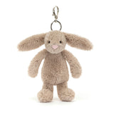 Jellycat© London Bashful Bunny Keyring - Beige