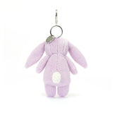 Jellycat© London Bashful Bunny Keyring - Jasmine Blossom