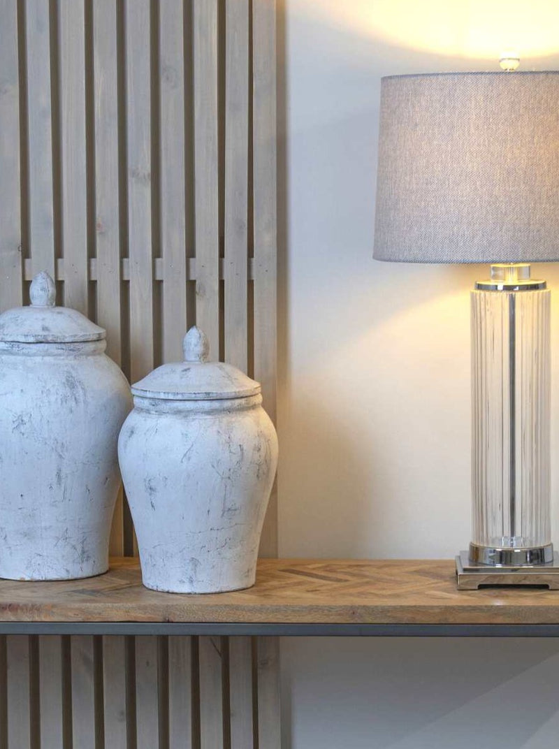 Large Stone Ginger Jar