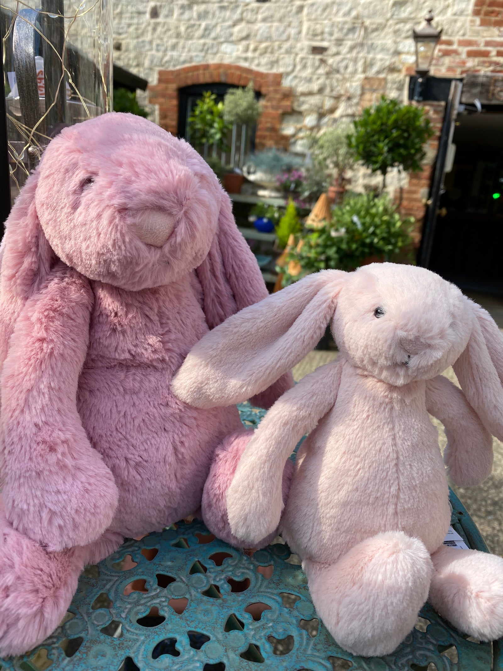 Jellycat Bashful intensiteit Pink Bunny Huge