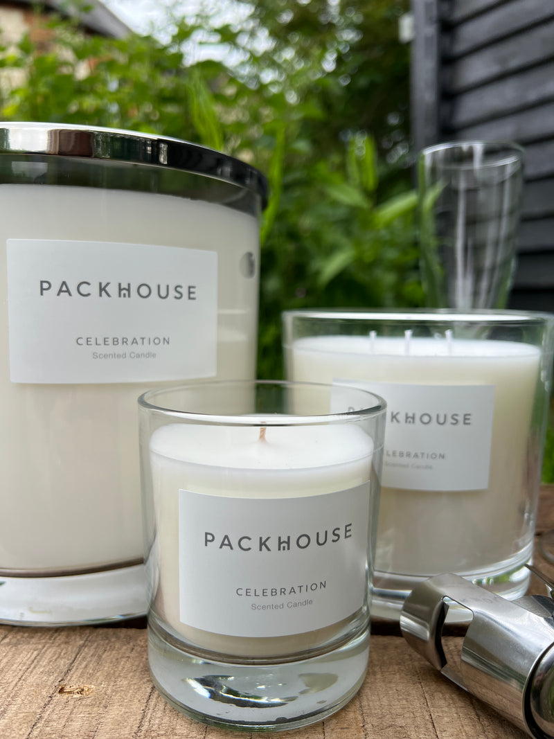 Hand Poured Luxury Candle - Celebration 640g (Unboxed)