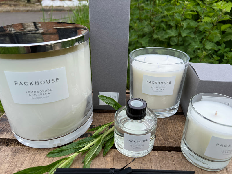 Luxury Reed Diffuser - Lemongrass & Verbena 115ml