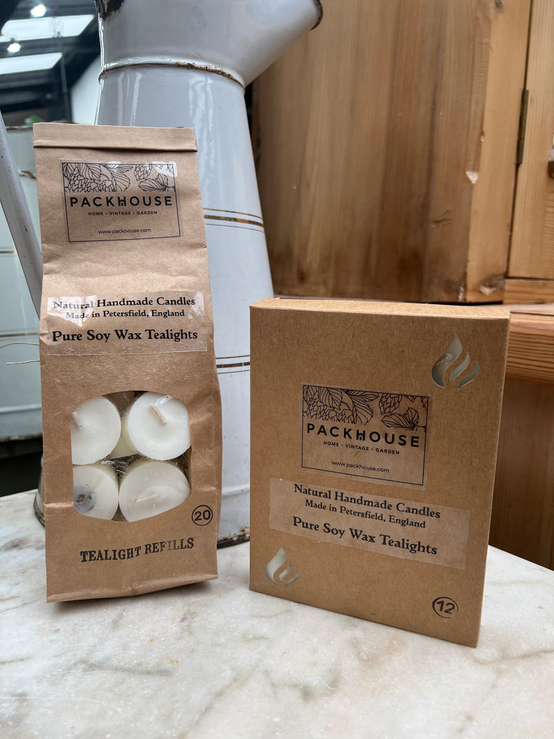 Packhouse Pure Soy Wax Tealight Refills x 20