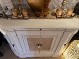 Cream Curved Console