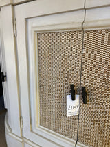 Cream Curved Console