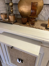 Cream Curved Console