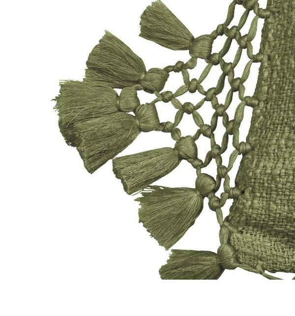 Macramé Tassel Cushion