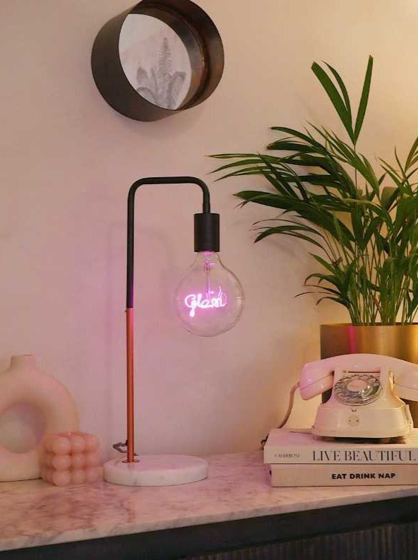 LED Text Light Bulb