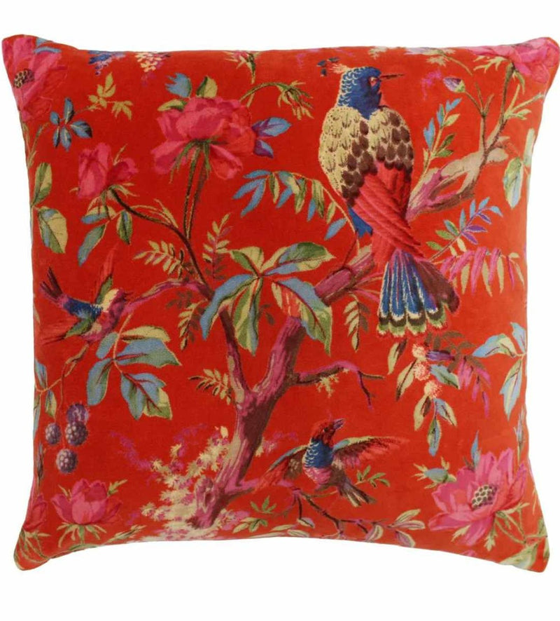 Luxury Velvet Orange Cushion