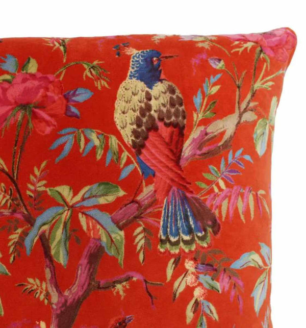 Luxury Velvet Orange Cushion
